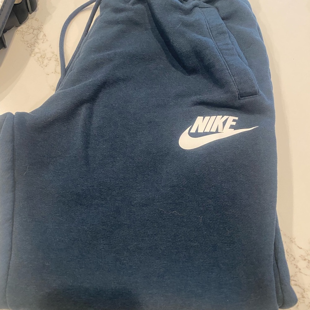 Nike navy blue sweats